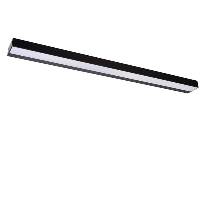 Czarny kinkiet łazienkowy nowoczesny, Alexa, 13W, 3000K LED, IP44