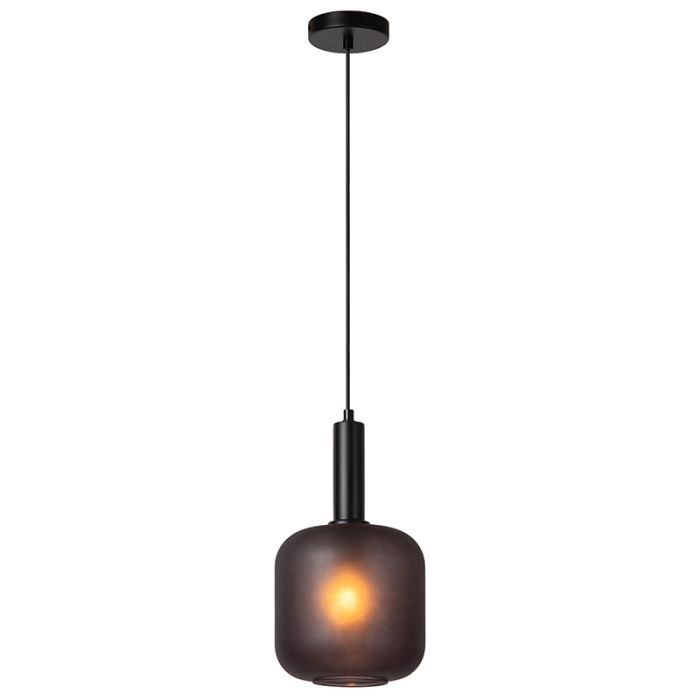 Czarna lampa wisząca nowoczesna, Eloise