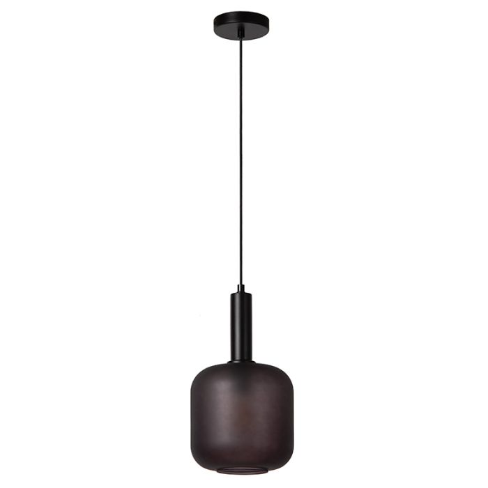 Czarna lampa wisząca nowoczesna, Eloise