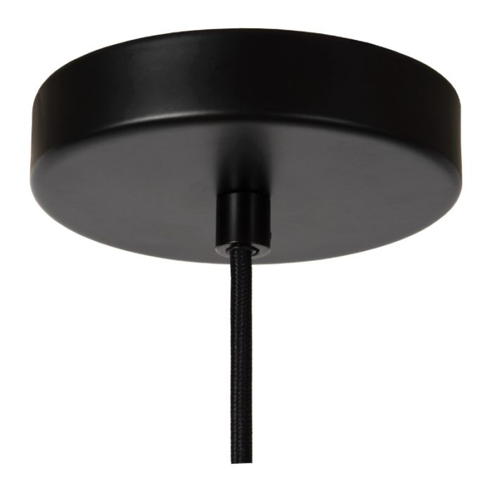 Czarna lampa wisząca nowoczesna, Eloise