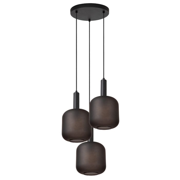 Czarna lampa wisząca nowoczesna, Eloise