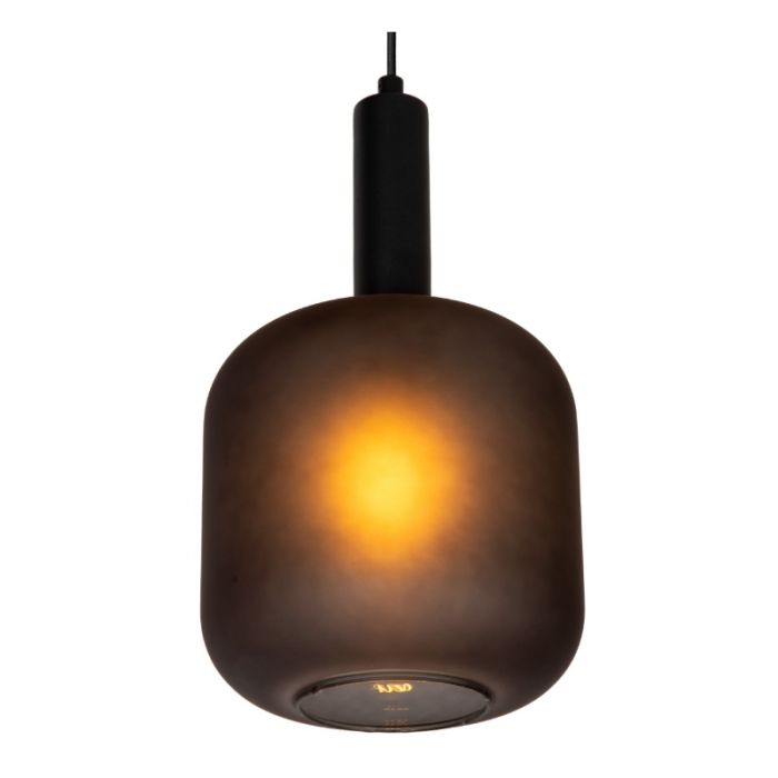 Czarna lampa wisząca nowoczesna, Eloise