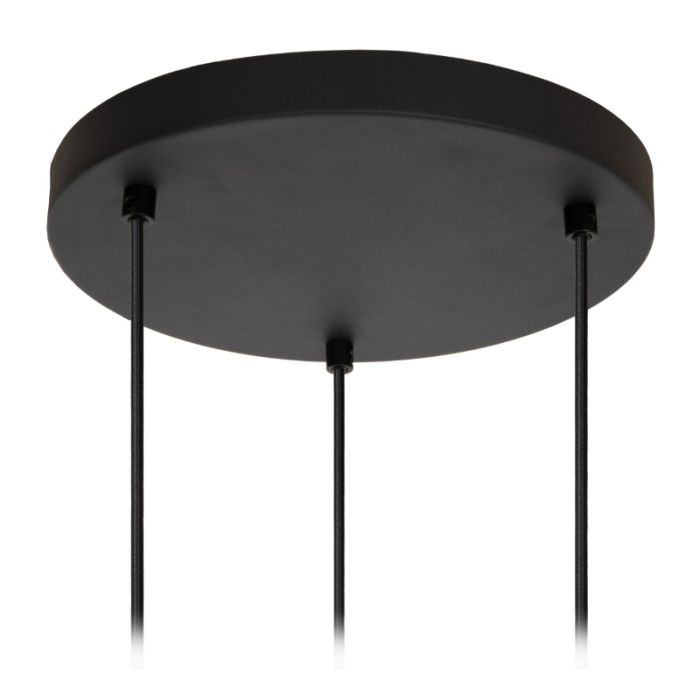 Czarna lampa wisząca nowoczesna, Eloise