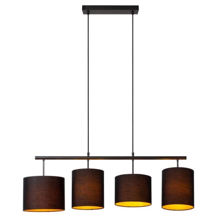 Czarna lampa wisząca rustykalna, Maya