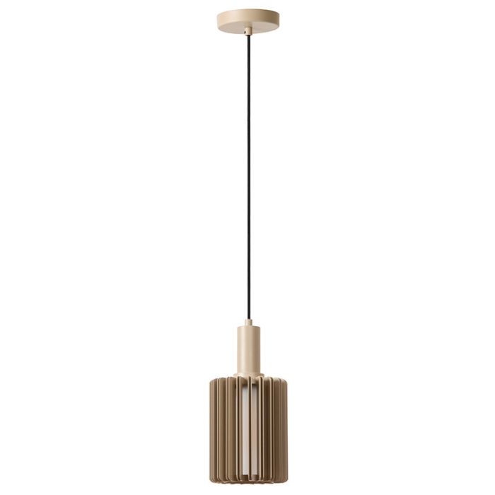 Ciemnoszara lampa wisząca nowoczesna, Lambres
