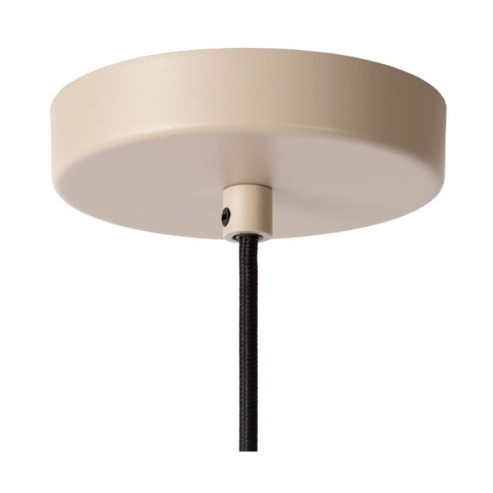 Ciemnoszara lampa wisząca nowoczesna, Lambres