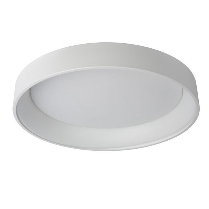Biały plafon sufitowy nowoczesny, Talowe, 80W, 3000K LED