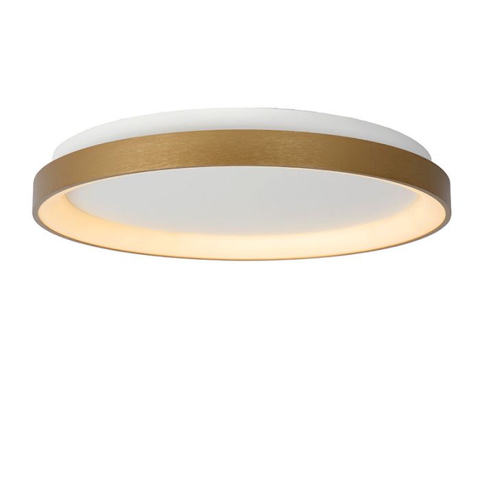 Niebieski plafon sufitowy nowoczesny, Vidal, 38W, 2700K LED