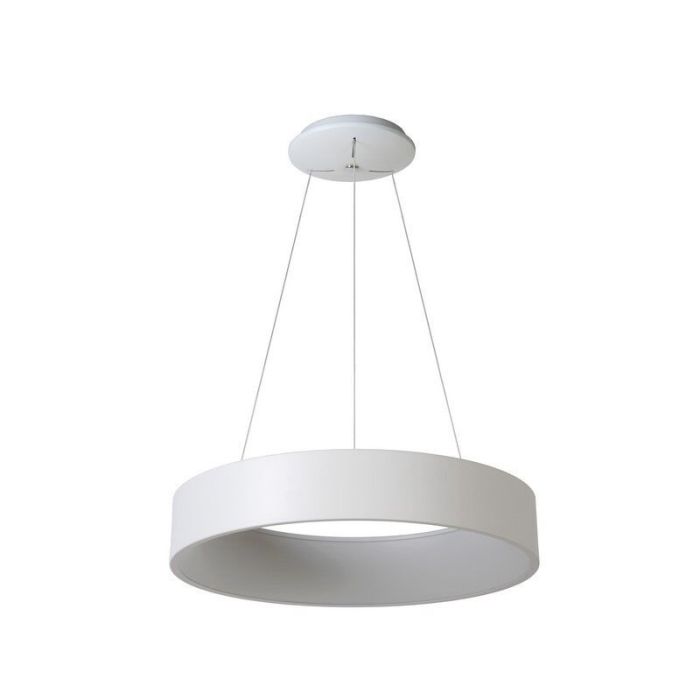 Biała lampa wisząca nowoczesna, Talowe, 39W, 3000K LED