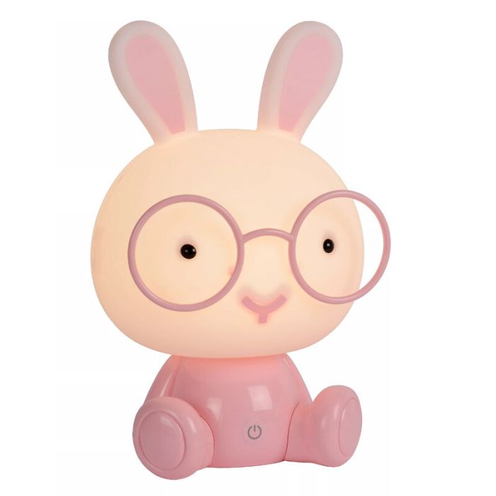 Różowa lampa stołowa dla dzieci, Dodo Rabbit, 3W, 4000K LED