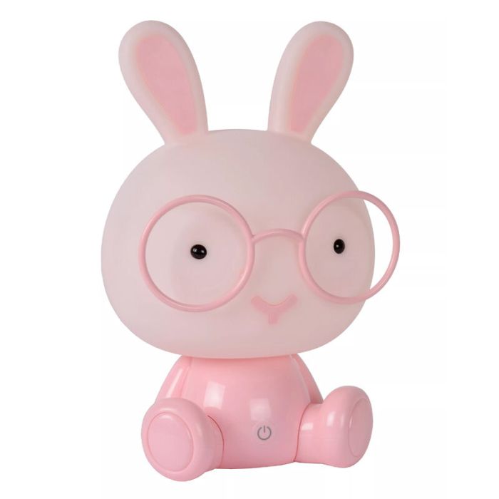Różowa lampa stołowa dla dzieci, Dodo Rabbit, 3W, 4000K LED