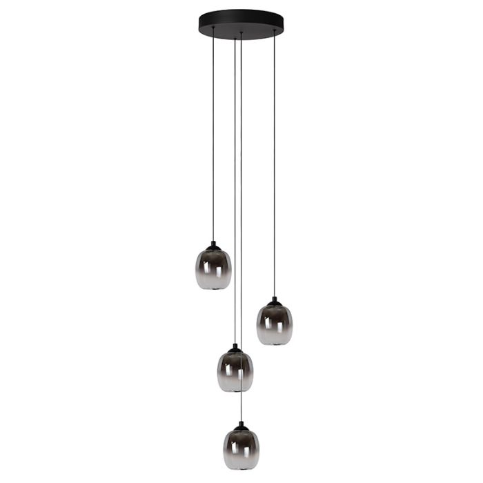 Szara lampa wisząca nowoczesna, Tamino, 5,2W, 3000K LED