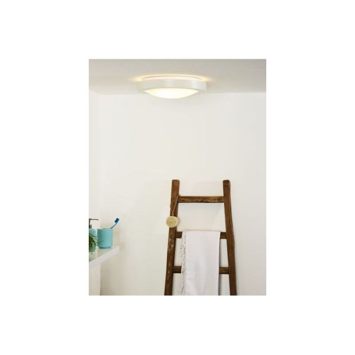 Biały plafon sufitowy aluminiowy, Fresh, IP44