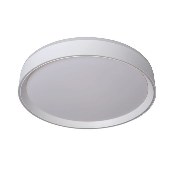 Biały plafon sufitowy nowoczesny, Nuria, 24W, 2700K LED