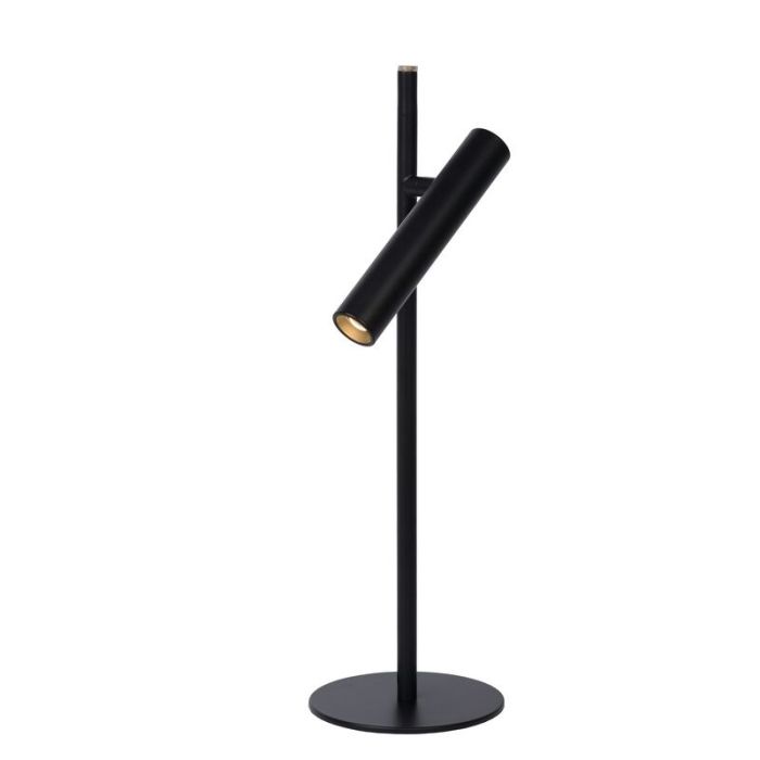 Czarna lampa stołowa nowoczesna, Philon, 4,5W, 3000K LED