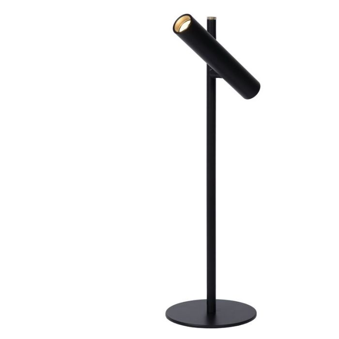 Czarna lampa stołowa nowoczesna, Philon, 4,5W, 3000K LED