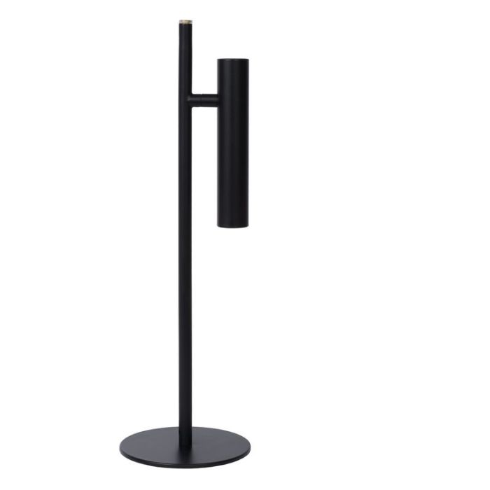 Czarna lampa stołowa nowoczesna, Philon, 4,5W, 3000K LED