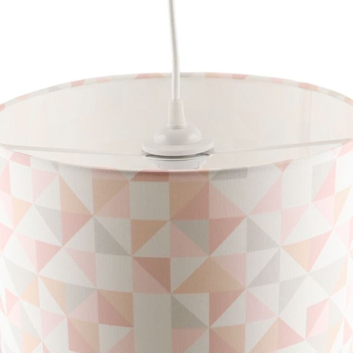Nowoczesna lampa wisząca dla dzieci różowa, Diamonds