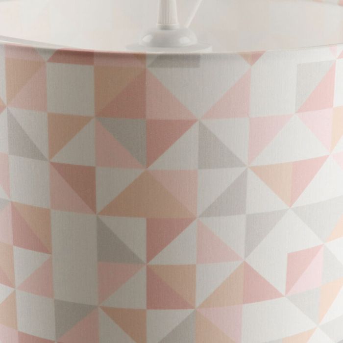 Nowoczesna lampa wisząca dla dzieci różowa, Diamonds