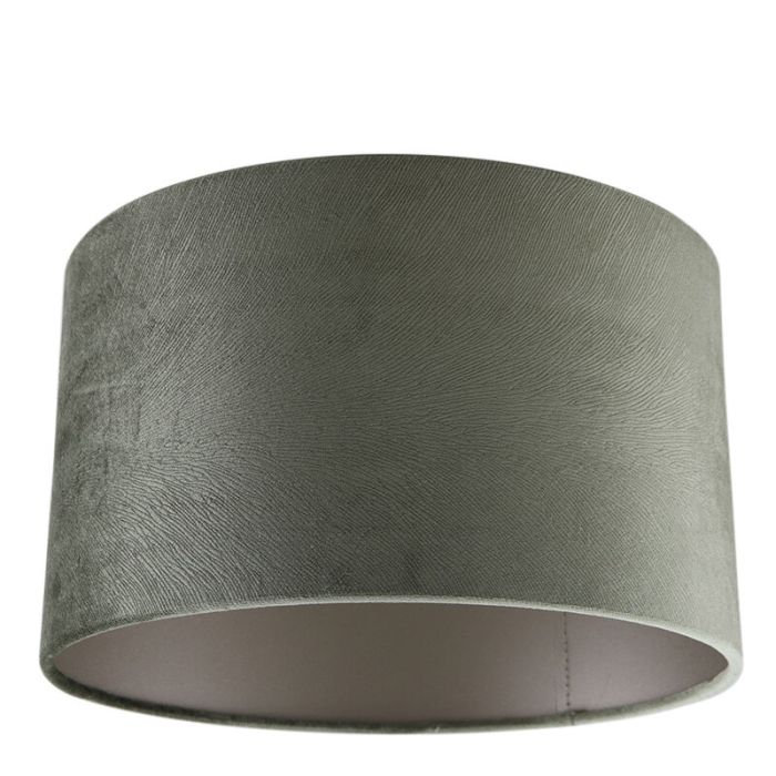 30 cm abażur welurowy zielony, Emilius