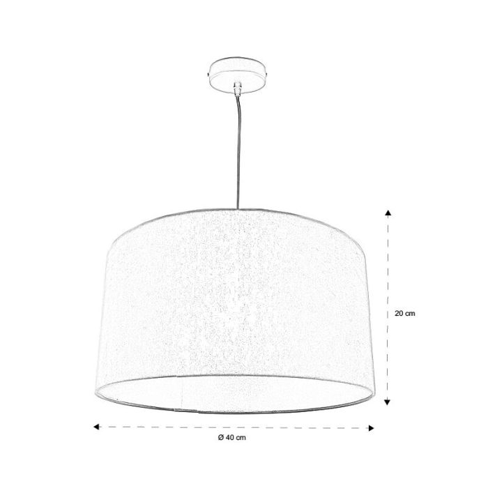 Nowoczesna lampa wisząca złota, Urvin