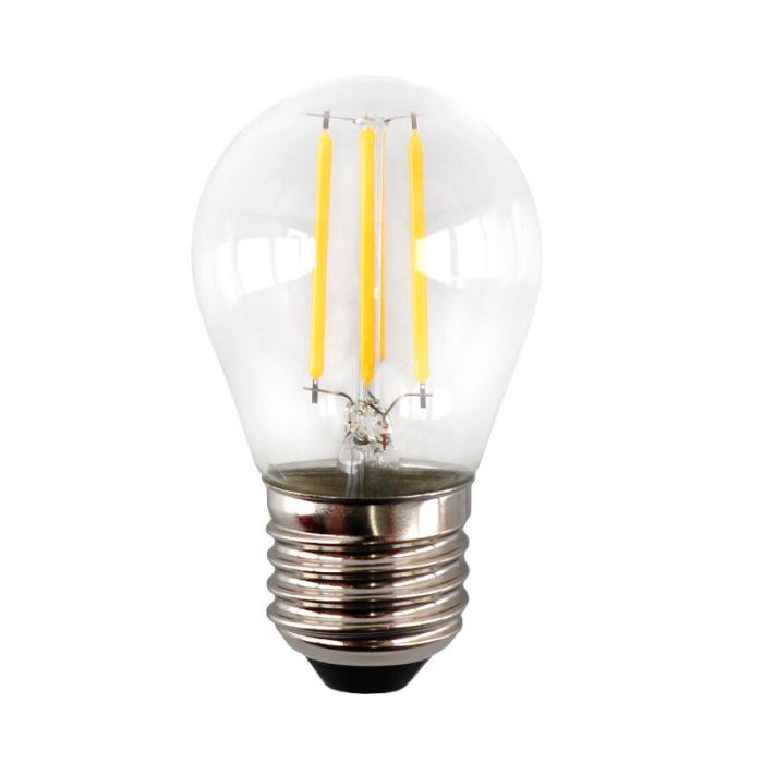 Lampa kulowa LED Melchis E27, 2700k, 4w, ściemniana