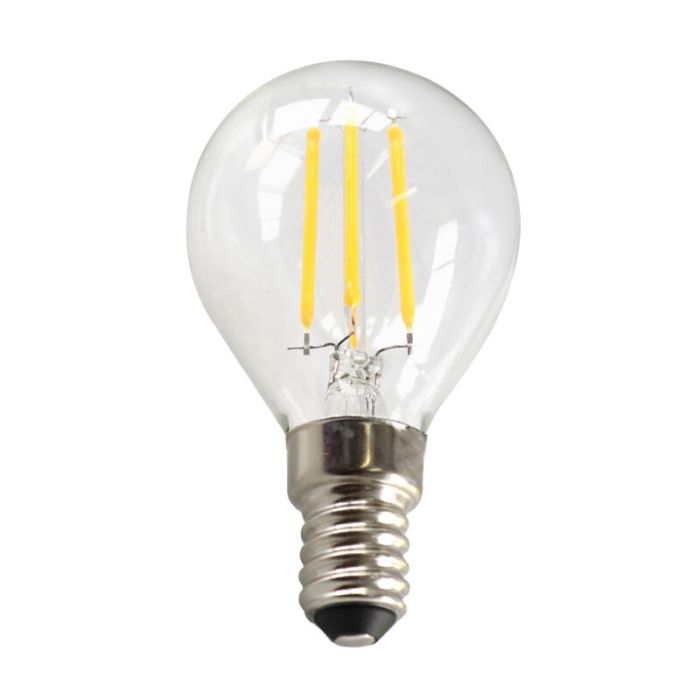 Ściemnialna lampa kulowa LED E14 Sorna, 3,5 W, ciepła biel