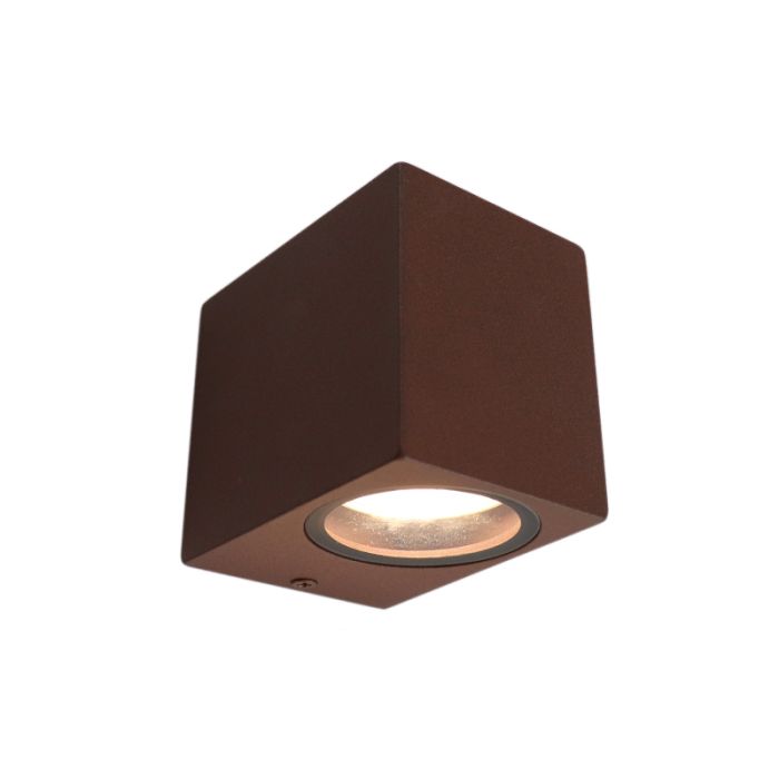 Nowoczesna lampa zewnętrzna rdzawa, Corella, IP44