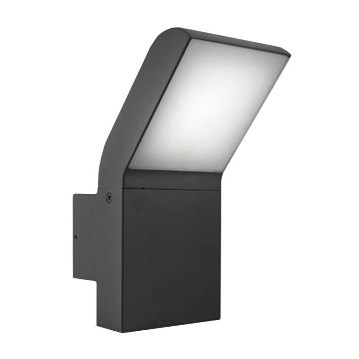 Aluminiowa lampa zewnętrzna antracytowa, Andor, 12W, 4000K LED, IP54