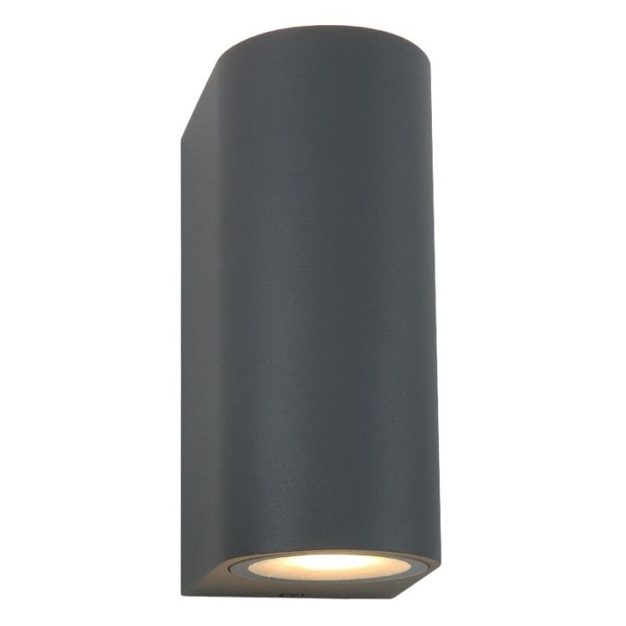 Aluminiowa lampa zewnętrzna antracytowa, Corina, IP44