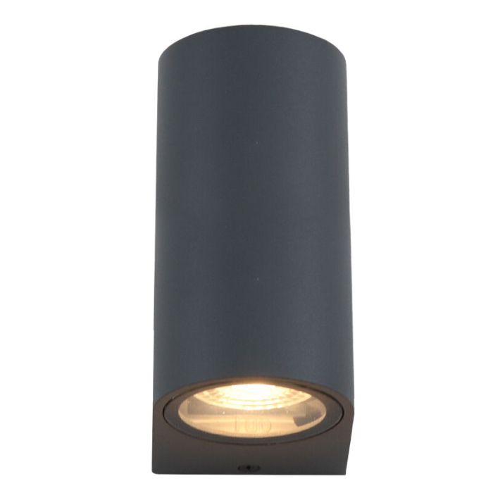 Aluminiowa lampa zewnętrzna antracytowa, Corina, IP44