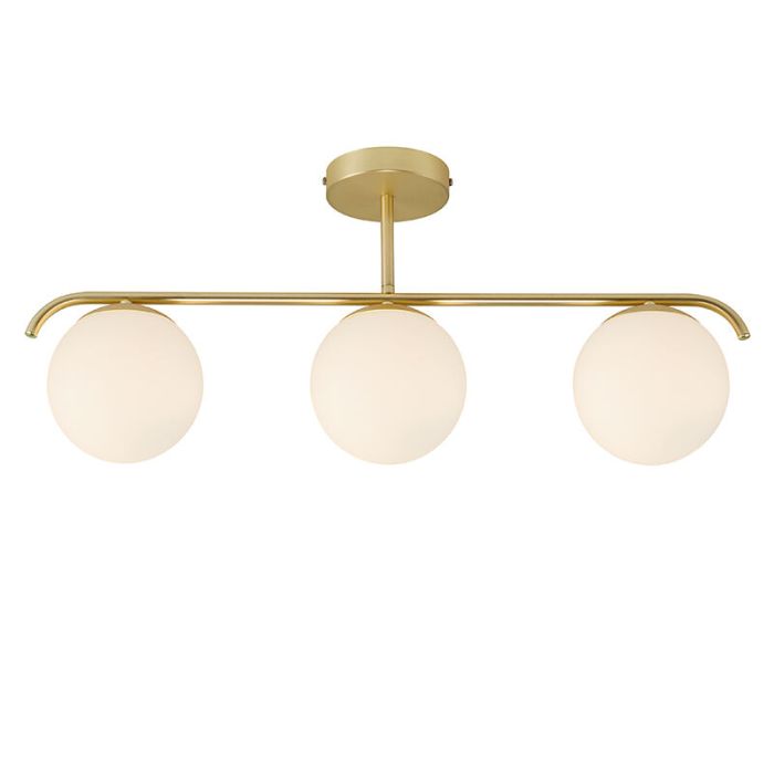 Mosiadz lampa sufitowa design, Grant