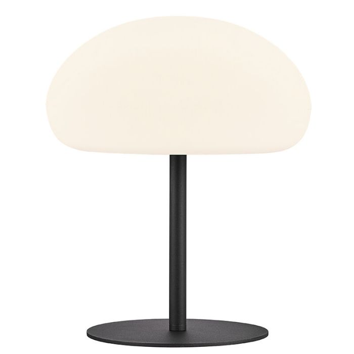 Biala lampa stolowa ogrodowa nowoczesna, Sponge, 6,8W, 2700K LED, IP65, sciemniana w 3 krokach