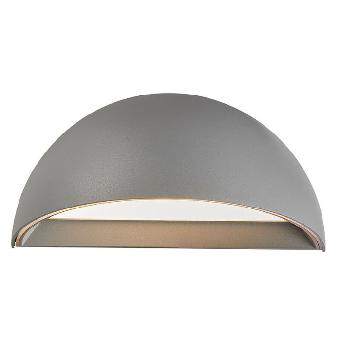 Szara inteligentna lampa ogrodowa nowoczesna, Arcus Smart, 9,5W, 2700K LED, IP54