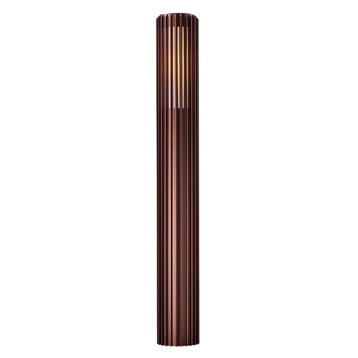 Brazowa lampa zewnetrzna design, Aludra, IP54
