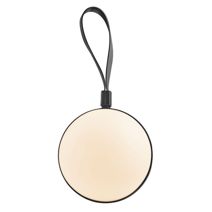Biala lampa zewnetrzna design, Bring, 1W, 2700K LED, IP44, sciemniana w 3 krokach