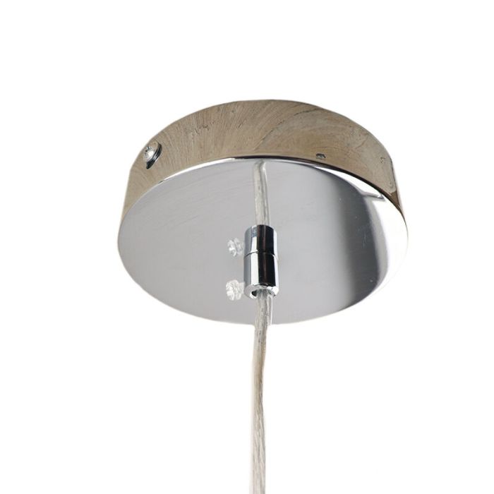 Design lampa wisząca chromowana, Dolf