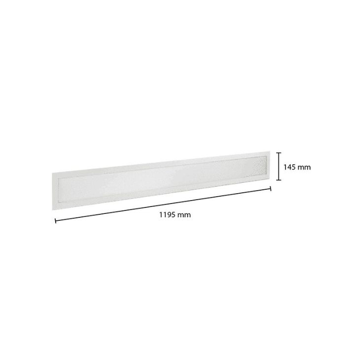 Panel LED 25x120 - 110 lm/W - UGR<22 - biały regulowany - podświetlany bocznie