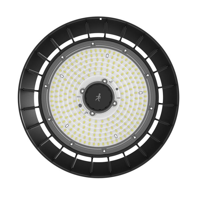 Ściemnialna lampa ufo LED Carlo - 100W - 5700K - z czujnikiem ruchu