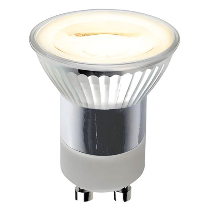 Bisolux żarówka LED GU10 (MR11) ściemnialna Carli, 3W, 2700K