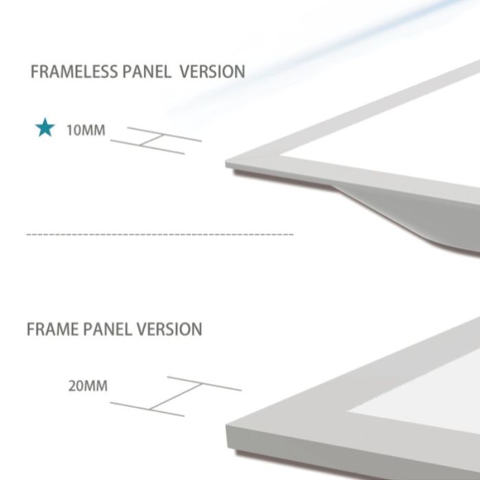 Panel LED 60x60 - 40W - 3000K - UGR<22 - podświetlany - wąska krawędź