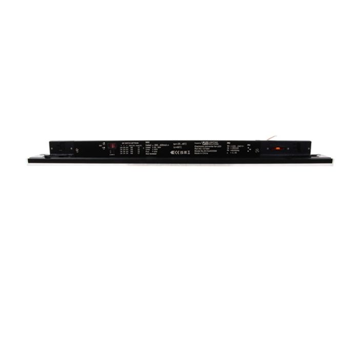 Lampa szynowa 3-fazowa czarna Tora, 27W, 3000K, 150 cm, Pro