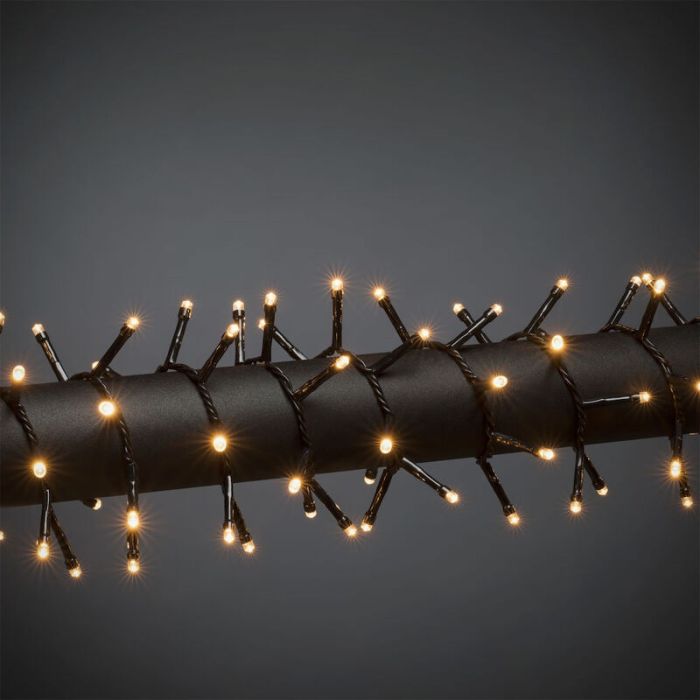 24m zewnętrzne lampki choinkowe LED, 240 ciepłych białych diod LED, z kontrolą APP