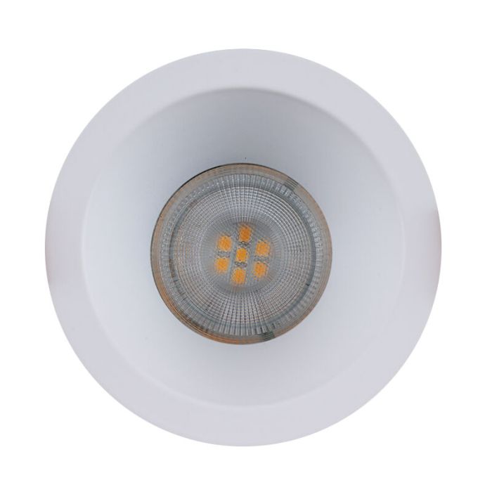 Aluminiowa oprawa podtynkowa łazienkowa biała, Julien, IP65