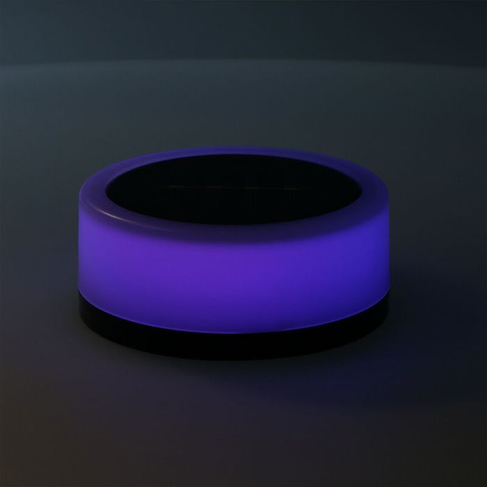 Plastikowa lampa dogruntowa biała, Nermin, 1W, 2700K LED, IP44
