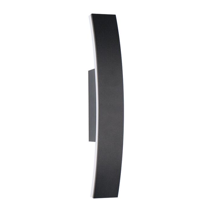 Aluminiowa nowoczesna lampa zewnętrzna antracytowa, Nayomi, 7,5W, 3000K LED, IP54