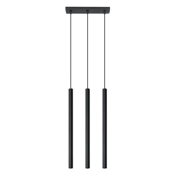 Aluminiowa lampa wisząca czarna, Hillary