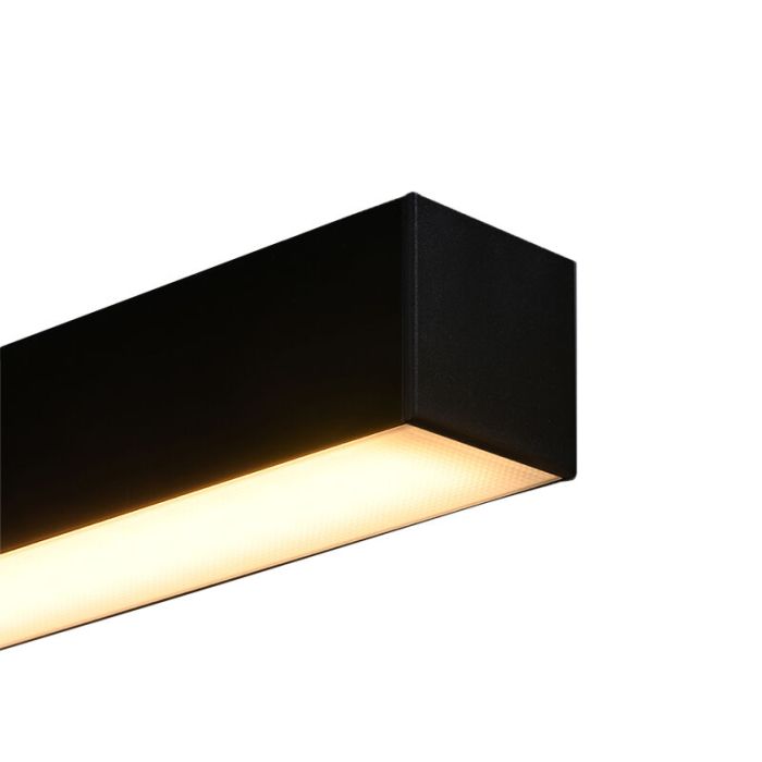Aluminiowy kinkiet czarny, Mascha, 31W, 3000K LED