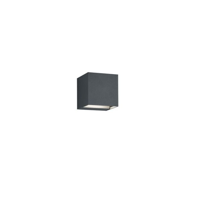Antracytowa lampa zewnętrzna nowoczesna, Sejerby, 3W, 3000K LED, IP54