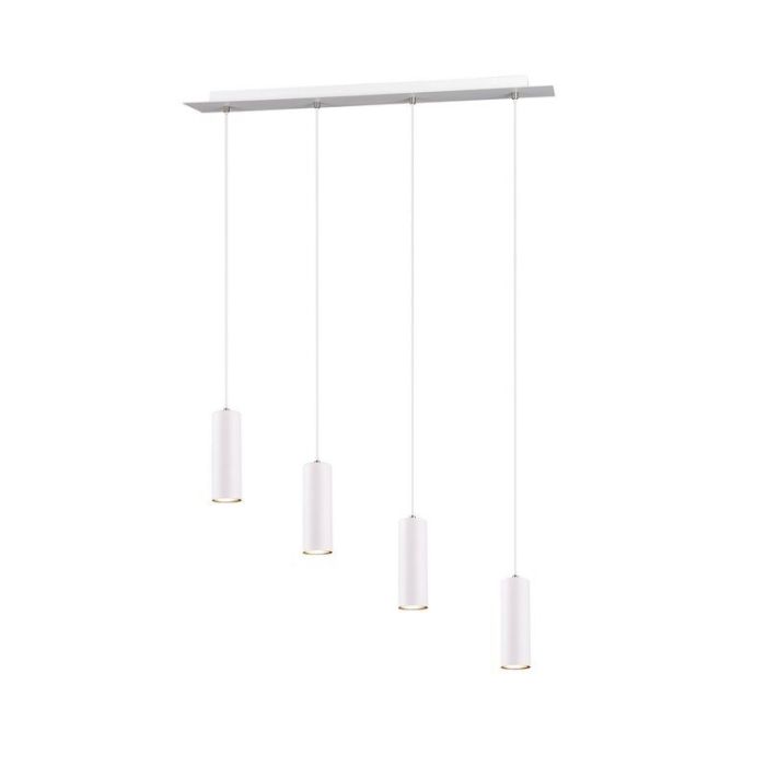 Biała lampa wisząca nowoczesna, Kaso